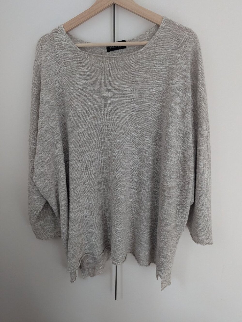 Eskandar linen blend knit
